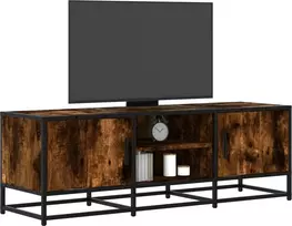 Laikiklis TV staliukas, rūkyto ąžuolo, 120x35x41 cm