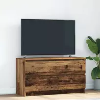 Laikiklis TV spintelė Senos medienos 100x35x54 cm Klijuota mediena
