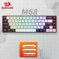 Redragon M68 68-Key Wired Magnetic Switch RGB Gaming Keyboard