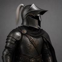 Rankų darbo gotikinis riterio šalmas Juodas Auksinis plieninis kryžiuočio šalmas Viduramžių LARP Cosplay šarvai Dovana black