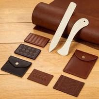 2Pcs Leather Craft Bone Folder Tool Multi-Functional Scoring Creasing Folding Tool Wear Resistant Accessory for Handmade Bag Wallet Making 1set