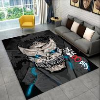 3D Kaiju No.8 Anime Animacinis Kilimas Svetainės Miegamojo Namų Sofos Dekoravimui, Vaikų Žaidimų Neslystantis Grindų Kilimėlis Dovana 40x60cm( 15x23in )