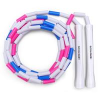 Hererope Adjustable Beaded Jump Rope for Adults and Kids 10ft rožinė