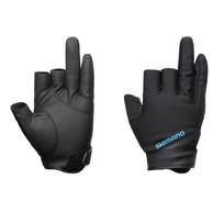 SHIMANO 01 Basic Warm Gloves 3 Cut GL-070Y Black S S juoda