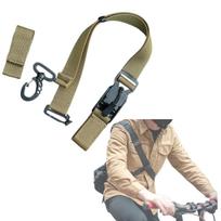 Bicycle Cross Strap [Supervised by Bag Designer] Strap 3-Point Stopper smėlis