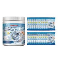 Jakehoe Washing Machine Effervescent Tablets for Automatic Washing Machines with Drum and Pulsator, Quick Cleaning of Dirt and Odors