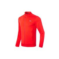 Li Ning Jackets Men's Flame Red Stand Collar Moderate Other AWDQ471-3 XL