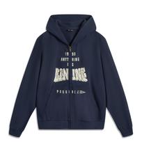 Li Ning Sports Life Collection Sweatshirt Unisex Dark Marine Blue AWDV389-3 L