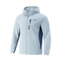 Li Ning Variety Training Collection Trench Coat Men's Cloud Blue/Dark Ship Blue AFDVA85-3 M