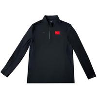 Li Ning T Shirts Men's Black Stand Collar Moderate Straight Fit ATLV293-2 3XL