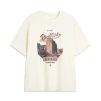 Li Ning x XINGBUGENGMING,LIANMINGKUAN Basketball Collection T Shirt Men's AHSVE17-2 XL