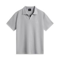 Li Ning Polo Shirts Men's Geological Gray Lapel Moderate Straight Fit AMBV373-5 XXL