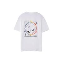 Li Ning Sports Life Collection T Shirts Men's White Crew Neck Moderate Straight Fit AHSRC01-3 XXXL