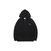 Li Ning Sweatshirts Men's Black Hooded Moderate Regular AWDS523-1 XL