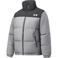 Li Ning Hot Pots Down Collection Down Jacket Unisex Thunder Gray YYMU141-2 S