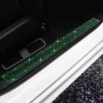 Dekoratyvinis automobilio durelių slenksčio lipdukas Lipnioji apsauginė plėvelė Durų krašto apsauga Apsauga nuo susidūrimo žalia