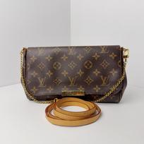 [Pre-Owned] Monogram Canvas And Calfskin Trimmed Tote Crossbody Bag - Very Good #1WM8NG1 ONE SIZE