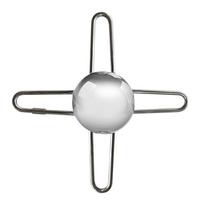 Practical Chilled Coffee Tool Sturdy Espresso Coffee Frozen Ice Sphere with Rack Chilling Ice Spheres for Cold Drinks 2 sidabras