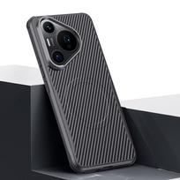 Kevlar Fiber Magnetic Phone Case for Huawei Pura 70 Ultra For Magsafe Magsafing Cover For HUAWEI Pura 70 Mate 60 Pro Plus Wireless Charging Cover Pura 70 Ultra juoda