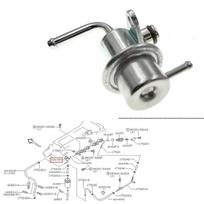 For Nissan 200SX Sentra 1.6L 1995-98 Fuel Pressure Regulator 3.5BAR, 22670-41B00
