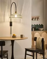 Beliani sieninis šviestuvas NOSARA, popierinis austas sieninis šviestuvas (689050 Bel)