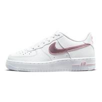 Nike Air Force 1 Low Balti Rožinio Glazūros GS Sportbačiai CT3839-104 35.5