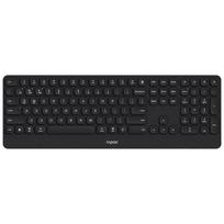 Rapoo E9500G Ultra-Slim Multi-Mode Wireless Keyboard tamsiai pilka spalva