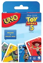 Mattel UNO Žaislų istorija 5 vakarėlių kortų žaidimas