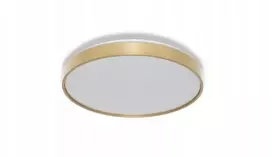VTAC lubinis šviestuvas Plafon LED lubinis LUXO 24W 2640lm 4000K 840 IP20 GD auksinis 4099854653346