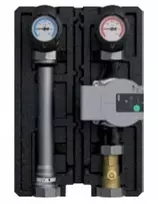 „Onnline“ siurblių grupė PAW Heatbloc BASIC31 DN 25 su WILO siurblių pora be maišytuvo 4636011WP6