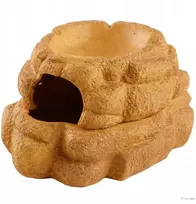 Exo Terra Big Rock slėptuvė su dubeniu terariumui, L, 25x28x16 cm, 200 ml