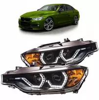 KYB BMW 3 serijos F30 F31 priekiniai dienos žibintai juodi