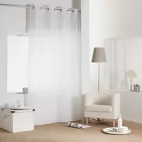 Douceur Dinterieur Interjero dizaino lango užuolaida su kilpelėmis MINNIE, 140 x 240 cm, su dekoru