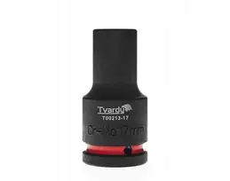 „Tvardy“ ilga smūginė galvutė 3/4 colio šešiakampė 17 mm CR-MO (1/20)