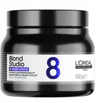 L’Oreal Paris L'Oreal Professionnel, Blond Studio 8, šviesinamasis oksidantas, plaukų kremas, 500 ml moterims