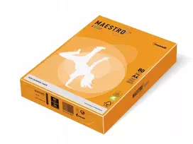 Maestro Color Maestro spalvotas popierius Maestro spalvotas, A4, 80 g, intensyvaus mandarininio popieriaus (5 vnt.)