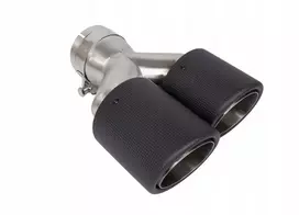 Poujoulat duslintuvo antgalis 114mmx2 įleidimo anga 76mm anglies pluošto matinis dešinysis