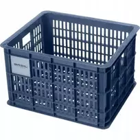 Basil BASIL BICYCLE CRATE M dviračių krepšys priekiniam/galiniam bagažinės laikikliui, 29,5 l, mėlynos spalvos