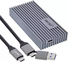 „Aptel InLine SSD“ korpusas USB4 M.2 – NVMe į USB-C – 40Gb/s – aliuminis – suderinamas su „Thunderbolt 3/4“ – palaiko 8 TB