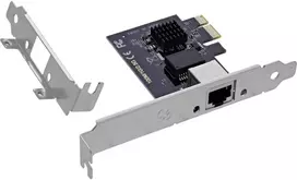 „Level One Games InLine 51125T“ 2,5 gigabito tinklo plokštė – RJ45 2,5Gb/s – PCIe x1