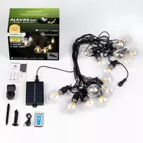 Lumiled SOLARNA/230V ALAVAS 2W1 15 LED spiralinė girlianda 11.58MB pilotinė lemputė