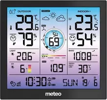 Meteo belaidė meteorologinė stotelė, higrometras, barometras, WIFI SP602
