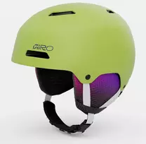 Giro GIRO CRUE vaikiškas žieminis šalmas, matinės fluorescencinės žalios spalvos, S dydis (52-55,5 cm)