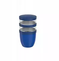 Rosti Mepal Mepal LUNCHPOT ELLIPSE 500+200+200 ML VIVID Mėlynas 107658010100 GRANULIUOTA