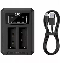 Įkroviklis do aparatu JJC Podwójna Įkroviklis Usb Na 2x Akumuliatorius Bateria Olympus Bls-1 Bls-5 Bls-50 / Dch-bls5tc