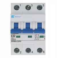 „Spamel“ automatinis jungiklis C 32A 3P 6KA SPMN-C32\3