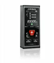 Lazerinis atstumo matuoklis PRO DVIPUSIS LAZERINIS ATSTOMO MATUOKLIS DL-200 DUO-R