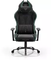 Fotel Diablo Chairs Žaidimų kėdė materiałowy juoda-žalia Diablo X-Horn 2.0 Forest Žalias Normal