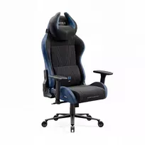 Fotel Diablo Chairs Žaidimų kėdė materiałowy juoda-mėlyna Diablo X-Horn 2.0 Night Mėlyna Normal