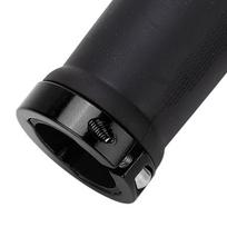 1Pair Rubber Scooter Handle Bar Grip Anti-Slip Bike Handlebar Grips  BMX Bicycles juoda